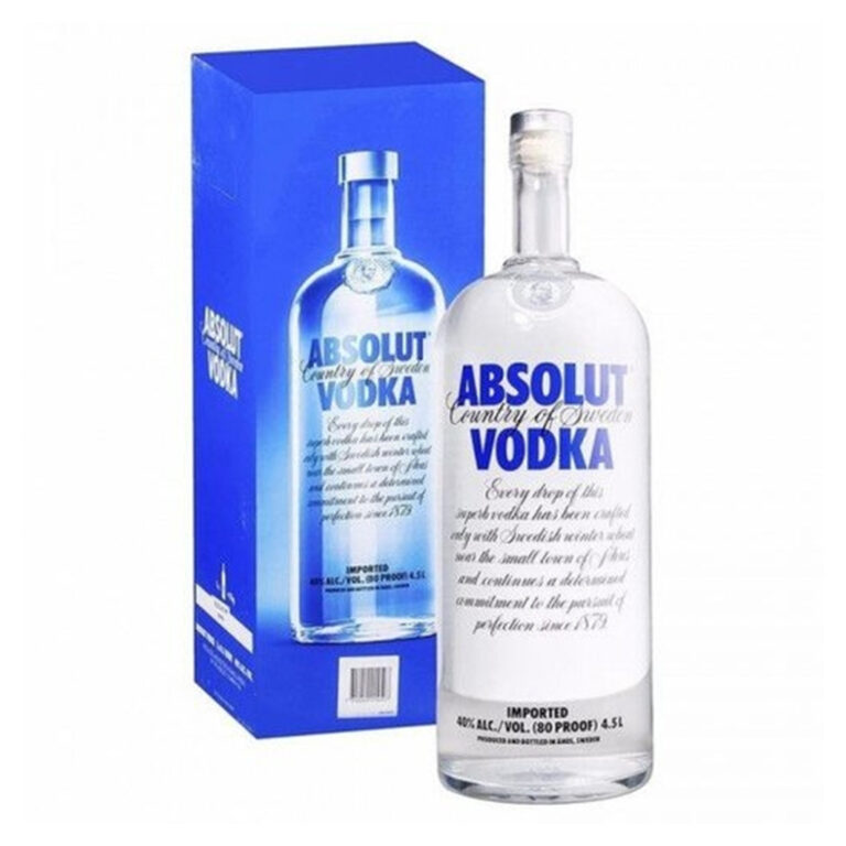 Vodka absolut 4,5 ml